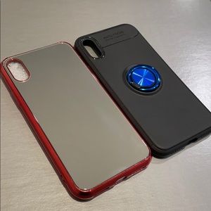 2 iPhone XS cases